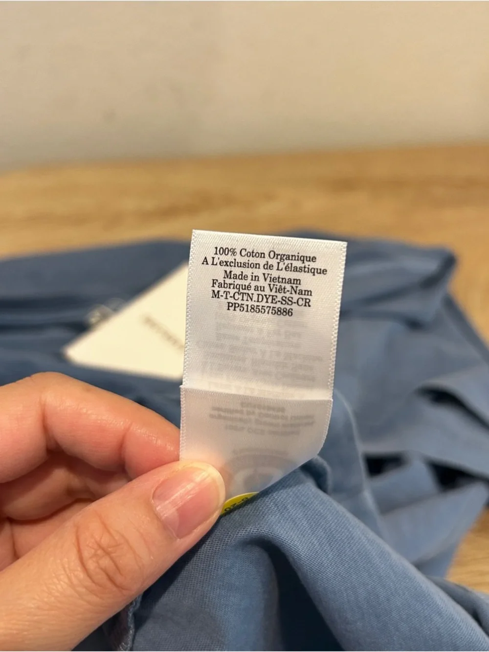 NWT Everlane Men The Essential Organic Cotton Dyed Crew Spring Lake, Size M, $40 - Picture 6 of 8